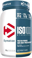 Laden Sie das Bild in den Galerie-Viewer, Dymatize ISO 100 Hydrolysiertes Molkenprotein-Isolat 900 g
