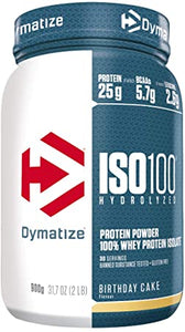 Dymatize ISO 100 Hydrolysiertes Molkenprotein-Isolat 900 g