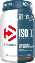 Laden Sie das Bild in den Galerie-Viewer, Dymatize ISO 100 Hydrolysiertes Molkenprotein-Isolat 900 g
