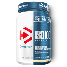 Load image into Gallery viewer, Dymatize ISO 100 Hydrolyzed Whey Protein Isolate 900g
