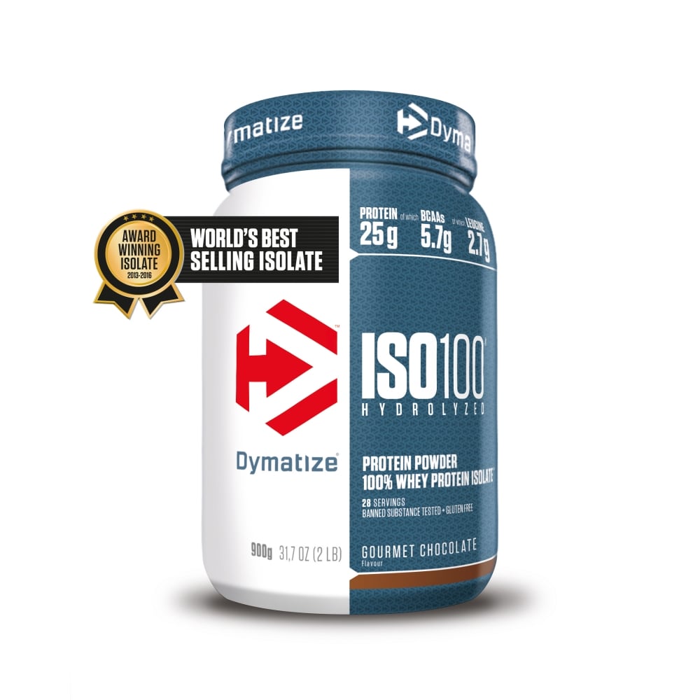 Dymatize ISO 100 Hydrolysiertes Molkenprotein-Isolat 900 g